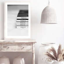 Load image into Gallery viewer, Black &amp; White Books | Art Print
