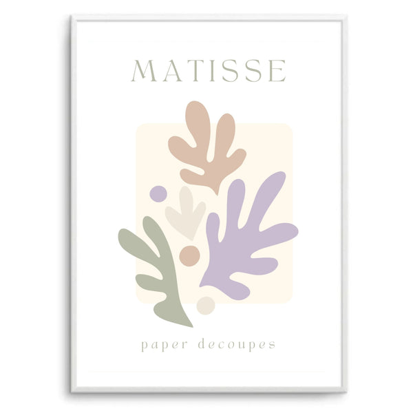Matisse Mauve & Nude III | Art Print
