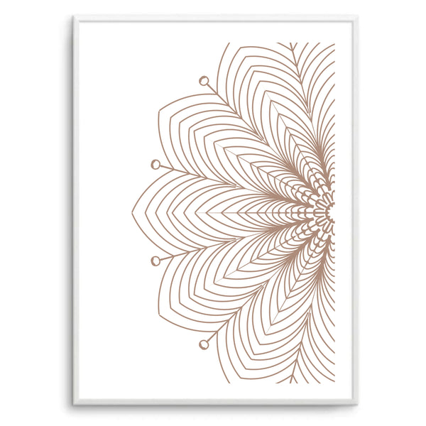Mandala White | Art Print