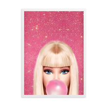 Load image into Gallery viewer, Barbie Bubbles | Framed Print

