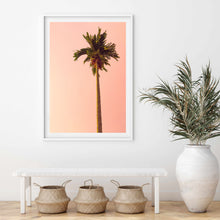 Load image into Gallery viewer, Sunset Palm Tree | Framed Print
