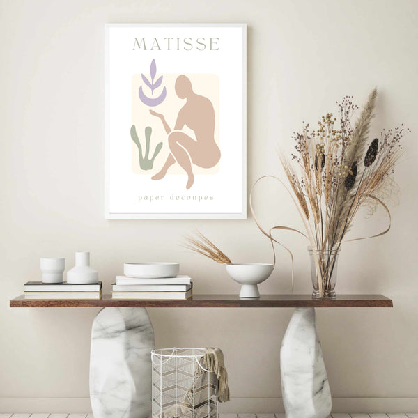 Matisse Mauve & Nude II | Art Print