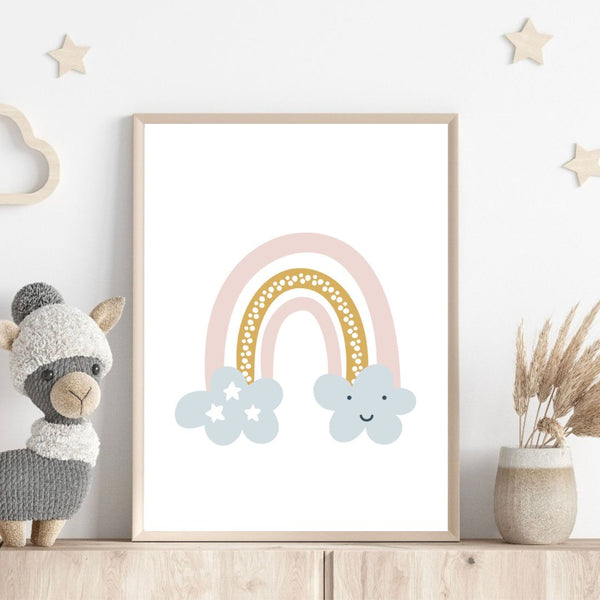 Pastel Rainbow II | Art Print