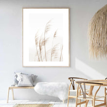 Load image into Gallery viewer, Coastal Pampas | Framed Print
