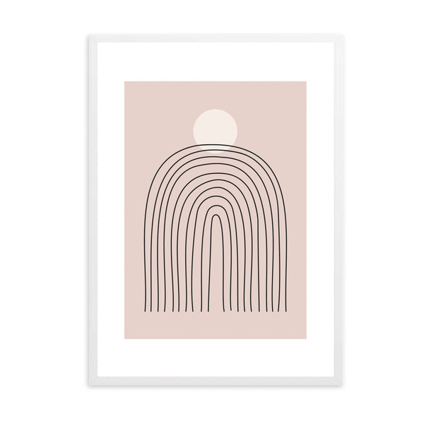 Matisse Rainbow Pink | Framed Print