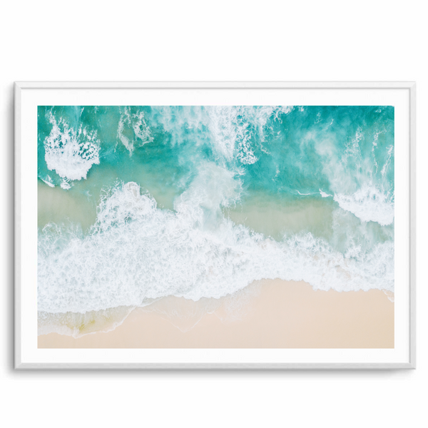 Beach Ocean Landscape I | Art Print