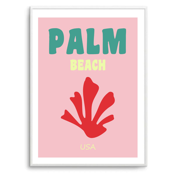 Palm Beach Preppy Matisse | Art Print