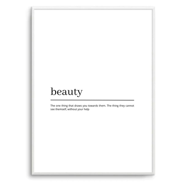 Beauty Definition (White)