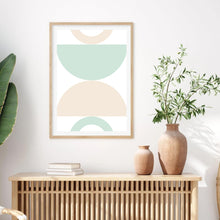 Load image into Gallery viewer, Boho Abstract Mint II | Art Print
