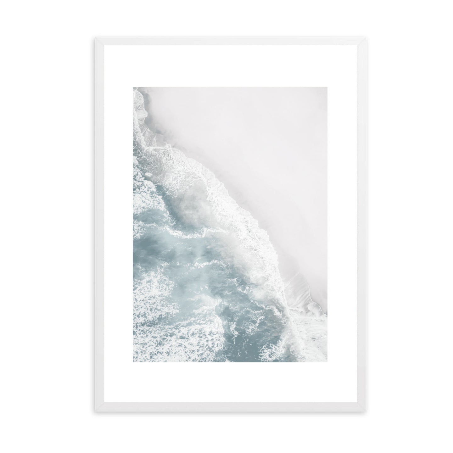 Light Blue Beach I | Framed Print