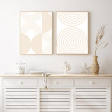 Load image into Gallery viewer, Boho Abstract Nude Set of 2 | Gallery Wall
