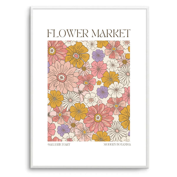 Flower Market I | Art Print