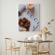 Load image into Gallery viewer, Chocolate &amp; Candles | Framed Print
