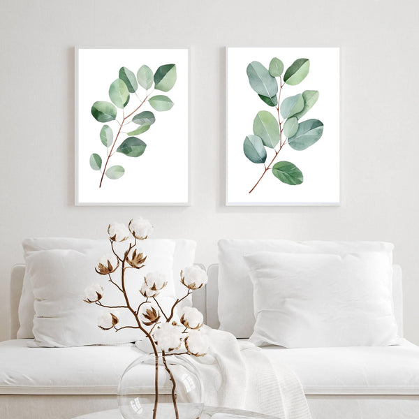 Eucalyptus Set of 2 | Gallery Wall