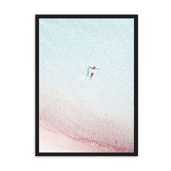 Pink Waters I | Framed Print
