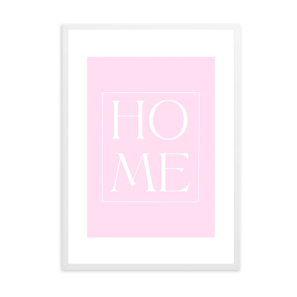 Matisse Home Pink | Framed Print
