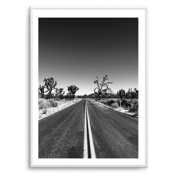 Black & White Highway | Art Print