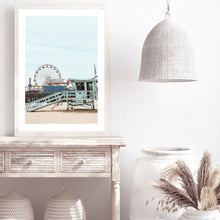 Load image into Gallery viewer, Santa Monica Pier LA I | Art Print
