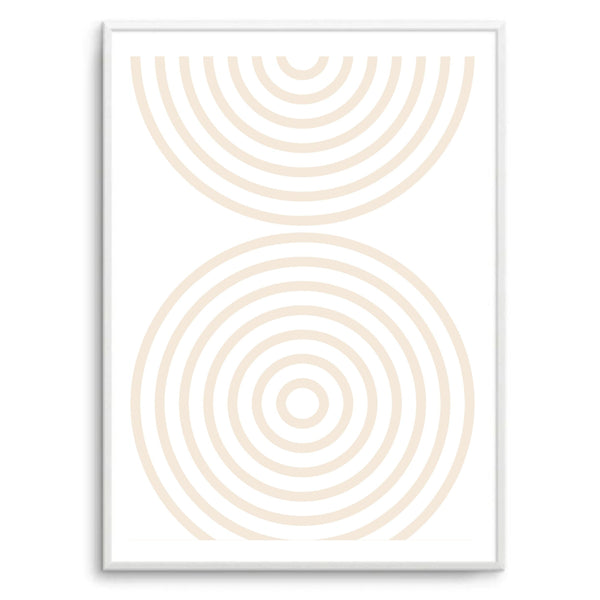 Boho Abstract Nude I | Art Print