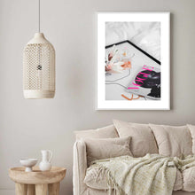 Load image into Gallery viewer, Perfume &amp; Magazines | Framed Print

