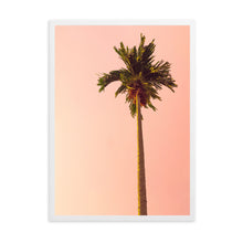 Load image into Gallery viewer, Sunset Palm Tree | Framed Print
