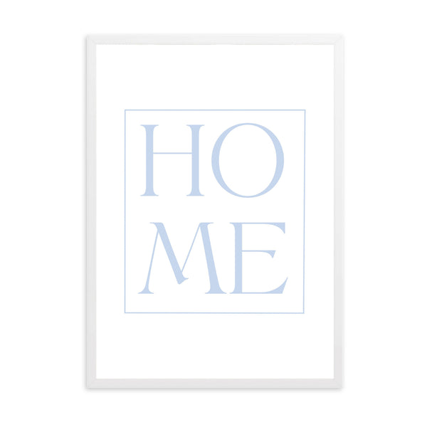 Matisse Home Blue & White | Framed Print
