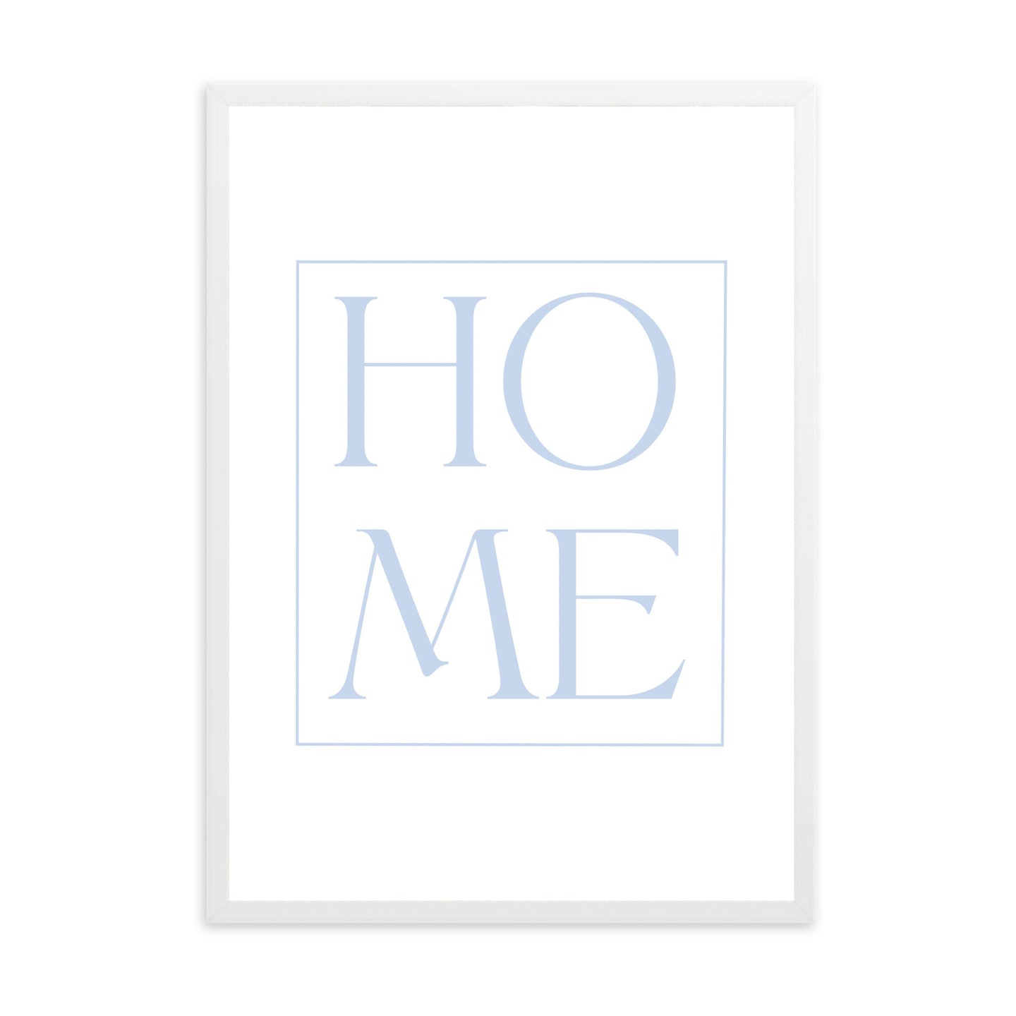 Matisse Home Blue & White | Framed Print