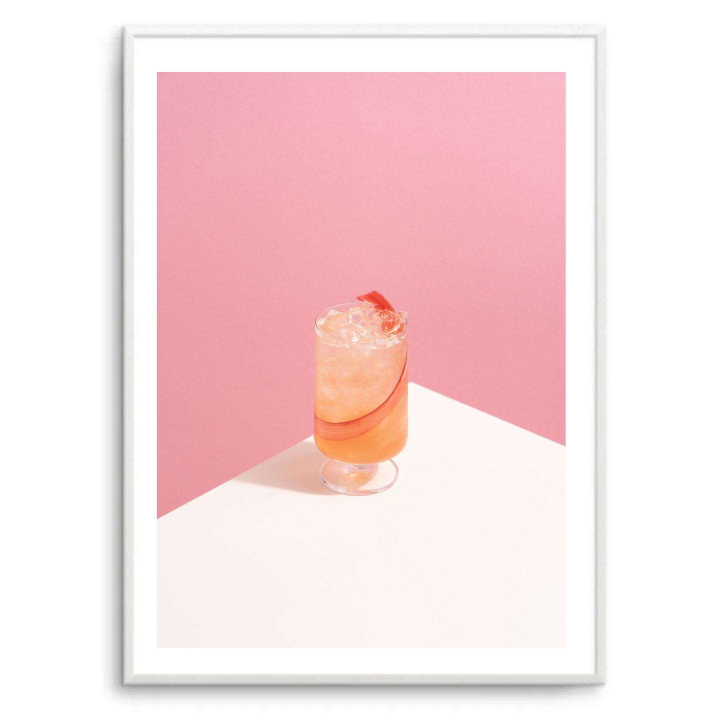 Pink Summer Cocktail I | Art Print