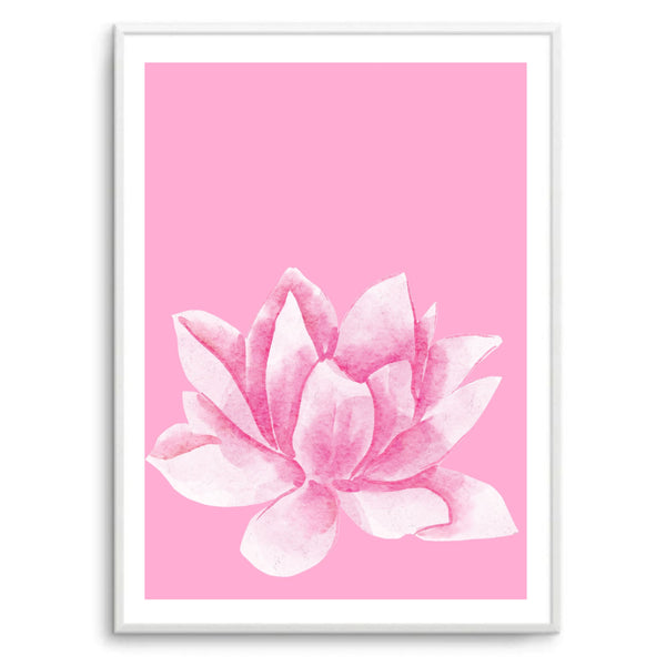 Pink Lotus III | Art Print
