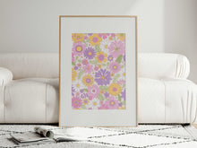 Load image into Gallery viewer, Retro Flowers Set of 3 | Gallery Wall
