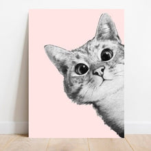 Load image into Gallery viewer, Sneaky Cat Pink
