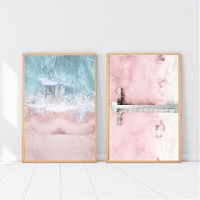 Load image into Gallery viewer, Pink Waters IV Set of 2 | Gallery Wall
