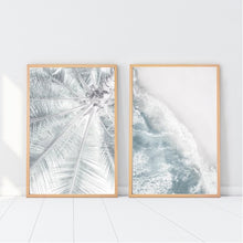 Load image into Gallery viewer, Light Blue Beach Set of 2 | Gallery Wall
