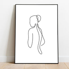 Load image into Gallery viewer, Line Art Woman Set of 2
