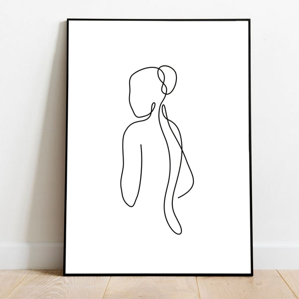 Line Art Woman II