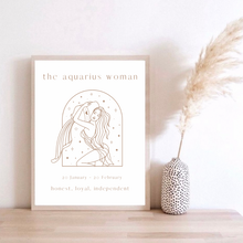 Load image into Gallery viewer, The Aquarius Woman
