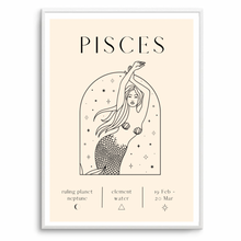 Load image into Gallery viewer, Pisces Zodiac I
