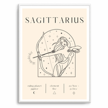 Load image into Gallery viewer, Sagittarius Zodiac I
