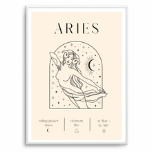 Load image into Gallery viewer, Aries Zodiac I
