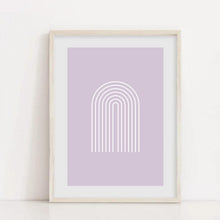 Load image into Gallery viewer, Boho Arch Mauve &amp; Pink Set of 2
