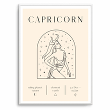 Load image into Gallery viewer, Capricorn Zodiac I
