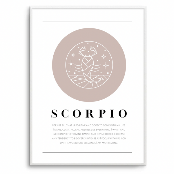 Scorpio Zodiac Blush
