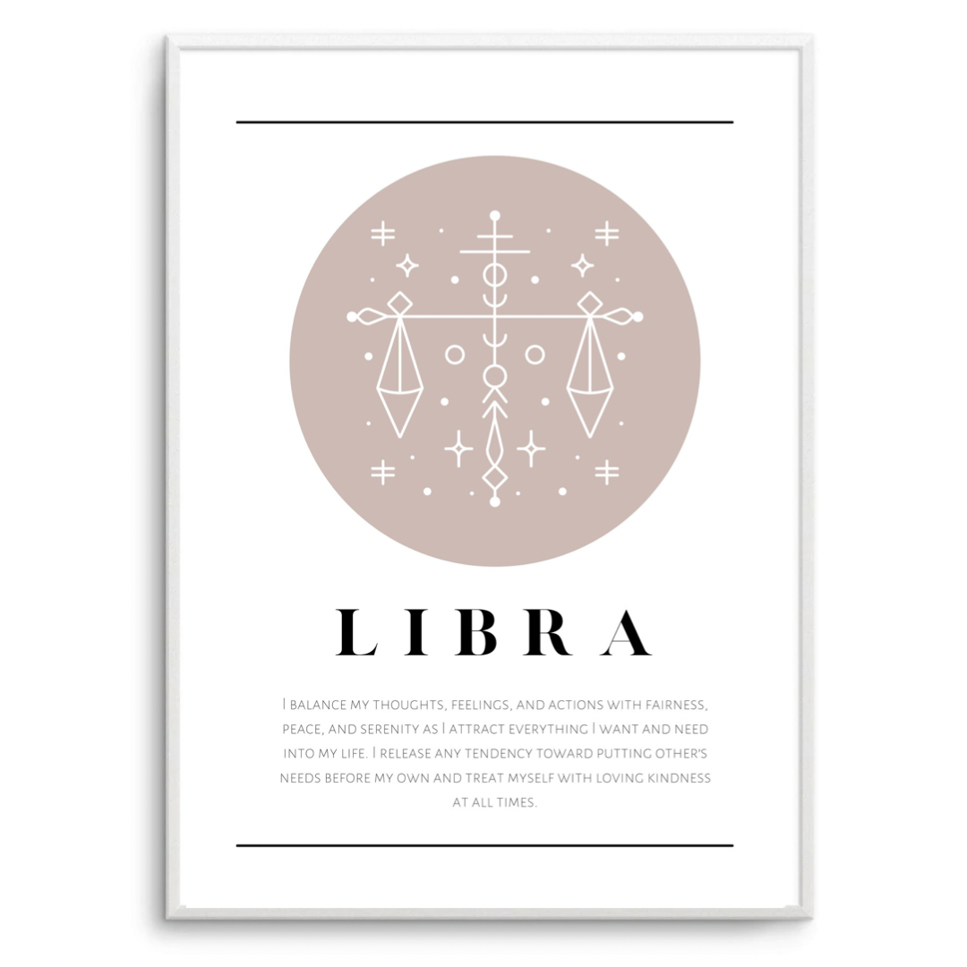 Libra Zodiac Blush