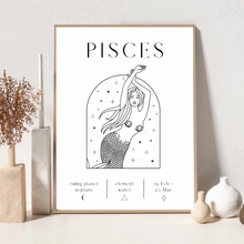 Load image into Gallery viewer, Pisces Zodiac II
