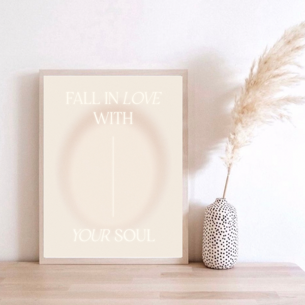 Fall In Love With Your Soul Affirmation