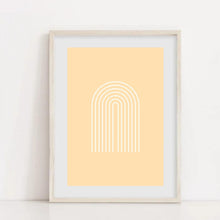 Load image into Gallery viewer, Boho Arch Apricot | Art Print
