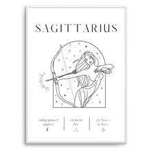 Load image into Gallery viewer, Sagittarius Zodiac II
