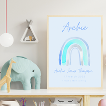 Load image into Gallery viewer, Personalised Baby Boy Rainbow
