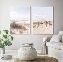 Load image into Gallery viewer, Coastal Beach Set of 2 | Gallery Wall
