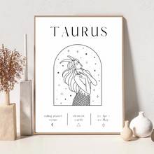 Load image into Gallery viewer, Taurus Zodiac II
